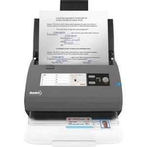 Ambir ImageScan Pro 820ix Sheetfed Scanner - 600 dpi Optical