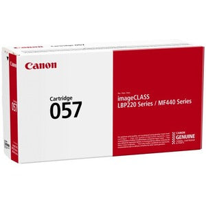 Canon 057 Original Laser Toner Cartridge - Black - 1 Pack