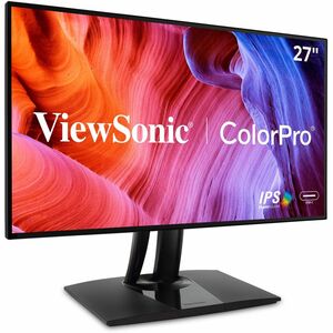 ViewSonic VP2768a 27-Inch IPS 1440p Monitor with Advanced Ergonomics, 100% sRGB Rec 709, 14-bit 3D LUT, Eye Care, 90W USB C, RJ45, HDMI, Daisy Chain for Home and Office