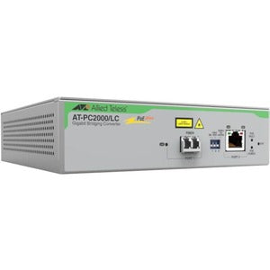 Allied Telesis Inc. Taa 1gb Poe+ Media Converter, Lc Connect - PEGASUSS 
