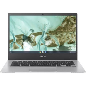 Asus Chromebook Flip CX1400 CX1400FKA-DS84FT 14" Touchscreen Convertible 2 in 1 Chromebook - Full HD - Intel Celeron N4500 - 8 GB - 64 GB Flash Memory - Transparent Silver - PEGASUSS 