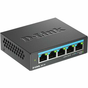 Switch multigigabit no administrado de 5 puertos D-Link