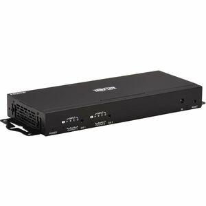 Tripp Lite von Eaton 4x2 HDMI-Matrix-Switch/Splitter mit Fernbedienung und Unterstützung mehrerer Auflösungen, 4K 60 Hz, HDR, 4:4:4, TAA