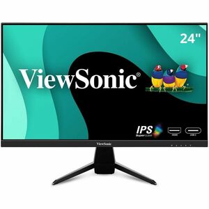 ViewSonic VX2467U 24 Inch 1080p Monitor with 65W USB C, Ultra-Thin Bezels, HDMI, and VGA input