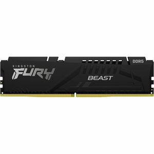 Kingston 16GB (1x16GB) DDR5 6000MT/s CL30 FURY Beast Black XMP