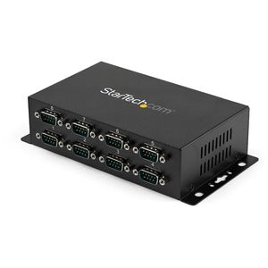 StarTech.com USB to Serial Adapter Hub &acirc;&euro;" 8 Port &acirc;&euro;" Industrial &acirc;&euro;" Wall Mount &acirc;&euro;" Din Rail &acirc;&euro;" COM Port Retention &acirc;&euro;" FTDI USB to RS232