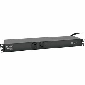 PDU básica monofásica de 120 V y 2 kW de la serie Eaton Tripp Lite con protección contra sobretensiones ISOBAR, 3840 julios, 14 tomacorrientes, entrada L5-20P (adaptador 5-20P), cable de 15 pies, 1 U