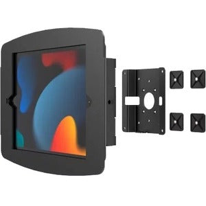 Compulocks iPad 10.2" Space Enclosure Glass Mount Black