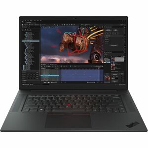 Lenovo ThinkPad P1 Gen 6 21FV001DUS 16" Mobile Workstation - WQXGA - Intel Core i7 13th Gen i7-13700H - 16 GB - 512 GB SSD - English Keyboard - Black Paint