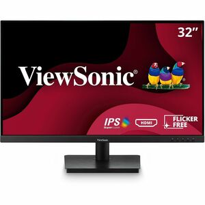 ViewSonic VA3209M 32 Inch IPS Full HD 1080p Monitor with Thin Bezels, 75Hz,Eye Care, HDMI, VGA Inputs for Home and Office