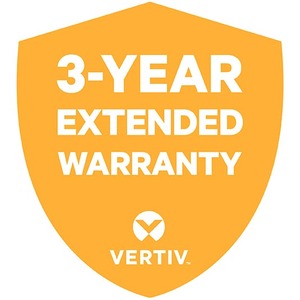 Vertiv 3 Year Extended Warranty for Vertiv Liebert GXT4 288V External Battery Cabinet Includes Parts and Labor