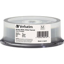 Verbatim M DISC BDXL - 4x - 100 GB - Thermal Printable, Hub Printable - 25pk Spindle - PEGASUSS 