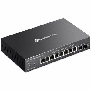 TP-Link Omada 8-Port 2.5GBASE-T and 2-Port 10GE SFP+ Smart Switch with 8-Port PoE+ - PEGASUSS 