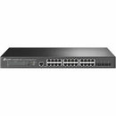 TP-Link JetStream 24-Port 2.5GBASE-T and 4-Port 10GE SFP+ L2+ Managed Switch with 16-Port PoE+ & 8-Port PoE++ - PEGASUSS 
