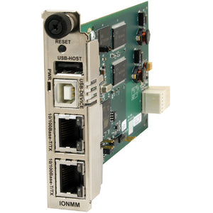 Transition Networks Inc Converter, Ion Management Module With Usb Cli