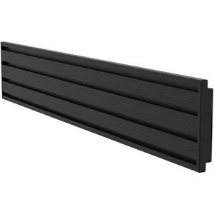 Atdec Mounting Rail for Display Screen, A/V Equipment, Post, Digital Signage Display - Black