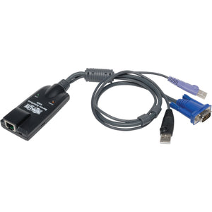 Unidad de interfaz de servidor USB NetDirector de Tripp Lite by Eaton con soporte para medios virtuales y CAC (serie B064), TAA