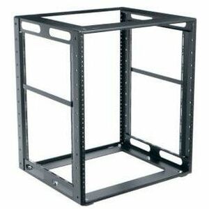 Middle Atlantic CFR Series 16RU Cabinet Frame - Open Frame Rack - 18in Depth - Flat Black Powder Coat - PEGASUSS 
