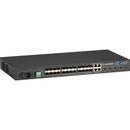 Black Box Gigabit Managed Ethernet SFP Fiber Switch - 28-Port - PEGASUSS 