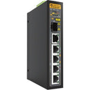 Allied Telesis Industrial Un-Managed Layer 2 Switch, PoE+ Support - PEGASUSS 