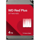 WD Red Plus WD40EFPX 4 TB Hard Drive - 3.5" Internal - SATA (SATA/600) - Conventional Magnetic Recording (CMR) Method - PEGASUSS 