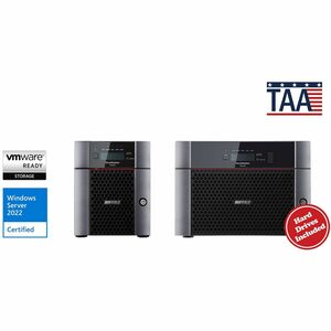 BUFFALO TeraStation 5420 4-Bay 16TB (4x4TB) Business Desktop NAS Storage Hard Drives Included