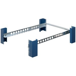 Rack Solutions 1U Tool-less Universal Rail 28in Depth with Tool-less Wirebar - PEGASUSS 