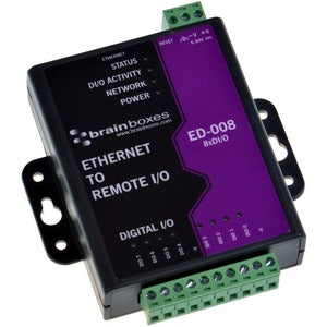 Brainboxes - Ethernet to 8 Digital IO Lines - PEGASUSS 