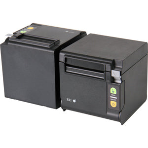 Seiko Qaliber RP-D10-K27J1-U Desktop Direct Thermal Printer - Monochrome - Receipt Print - USB - Black - PEGASUSS 