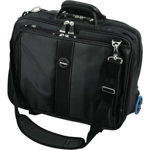 Kensington Contour Carrying Case (Roller) for 17" Notebook - Black, Gray - PEGASUSS 