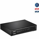 TRENDnet 4-Port Gigabit Switch With SFP Slot, 10 Gbps Switching Capacity, Fanless, 802.1p QoS, Rear Facing Ports, Metal Housing, Network Ethernet Switch, Lifetime Protection, Black, TEG-S51SFP - PEGASUSS 