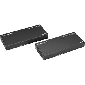 Black Box KVM Extender - 4K@60Hz, HDMI 1.4, USB 2.0, CAT5e/6/6A - PEGASUSS 