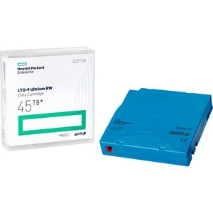 Hewlett Packard Enterprise Hpe Lto-9 45tb Rw Non Cust Lbl 20 Crtg