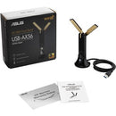 Asus USB-AX56 IEEE 802.11ax Dual Band Wi-Fi Adapter for Computer/Notebook - PEGASUSS 