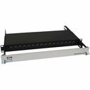 Eaton Tripp Lite Series Spine-Leaf MPO Panel with Key-Up to Key-Up MTP/MPO Adapter - 12F MTP/MPO-PC M/M, 8F OM4 Multimode, 16 x 16 Ports, 1U - PEGASUSS 