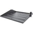 StarTech.com 2U Vented Server Rack Shelf - Center Mount Fixed 20" Deep Cantilever Rackmount Tray for 19" Data/AV/Network w/Cage Nuts - PEGASUSS 