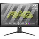 MSI 275CQRXF 27" Class WQHD Curved Screen Gaming LCD Monitor - 16:9 - PEGASUSS 