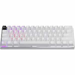 Logitech G PRO X 60 LIGHTSPEED Wireless Gaming Keyboard, Ultra Compact TKL 60% Mechanical Keyboard for Windows PC, LIGHTSYNC RGB, Dual-Shot PBT Keycaps, GX Optical Tactile Switches, Black - PEGASUSS 