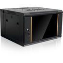 Claytek 6U 550mm Depth Swing-out Wallmount Server Cabinet with 1U Cover Plate - PEGASUSS 