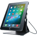 CTA Digital Desktop Anti-Theft Stand Ipad Black Case Rotates 360 Degrees - PEGASUSS 