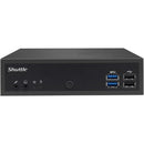 Shuttle XPC slim DH02U3 Barebone System - Slim PC - Intel Core i3 7th Gen i3-7100U 2.40 GHz - PEGASUSS 