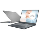 MSI Modern 15 A11SB-059 15.6" Rugged Notebook - Full HD - Intel Core i7 10th Gen i7-1165G7 - 32 GB - 1 TB SSD - Carbon Gray - PEGASUSS 