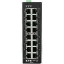 Eaton Tripp Lite Series 16-Port Lite Managed Industrial Gigabit Ethernet Switch - 10/100/1000 Mbps, -10&deg; to 60&deg;C, DIN Mount, TAA - PEGASUSS 