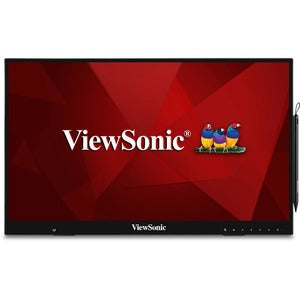 ViewSonic ID2456 24 Inch Touch Display Tablet with Active Stylus, Advanced Ergonomics and USB C for Digital Writing, Graphics Drawing, Remote Teaching, Distance Learning - PEGASUSS 