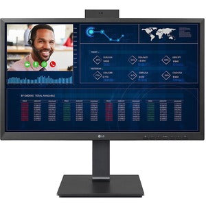 LG 24CQ651W-BP All-in-One Thin Client - Intel Pentium N6005 Quad-core (4 Core) 2 GHz - Matte Black - PEGASUSS 