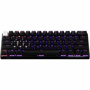 Logitech G PRO X 60 LIGHTSPEED Wireless Gaming Keyboard, Ultra Compact TKL 60% Mechanical Keyboard for Windows PC, LIGHTSYNC RGB, Dual-Shot PBT Keycaps, GX Optical Linear Switches, Black - PEGASUSS 