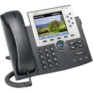 Cisco 7965G IP Phone - Refurbished - Desktop, Wall Mountable - Dark Gray, Silver - PEGASUSS 