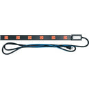 Middle Atlantic Power Strip with Basic Surge Protection - 6 Outlet, 15A - PEGASUSS 