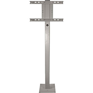 SunBriteTV Mounting Pole for Flat Panel Display - Silver
