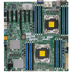 Supermicro X10DRH-CT Server Motherboard - Intel C612 Chipset - Socket LGA 2011-v3 - Extended ATX - PEGASUSS 